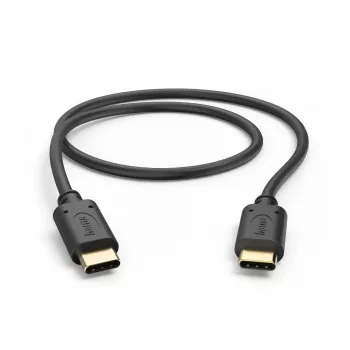Hama 00201706 USB kabelis USB 2.0 0,5 m USB C Juoda
