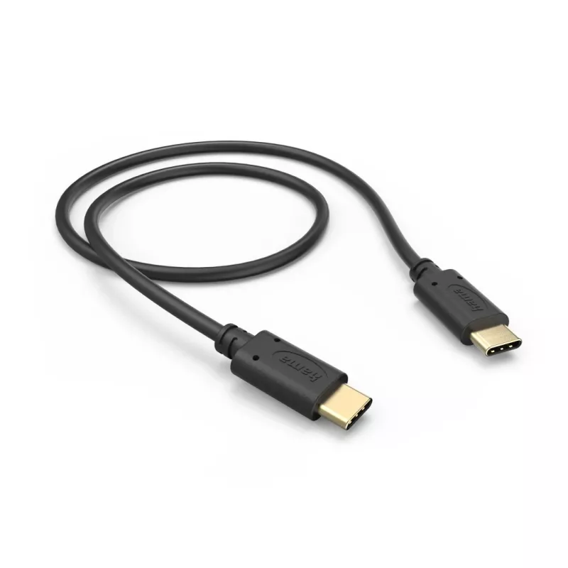 Hama 00201706 USB kabelis USB 2.0 0,5 m USB C Juoda