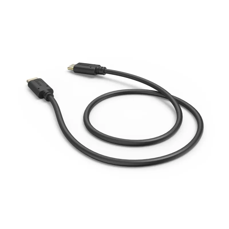 Hama 00201706 USB kabelis USB 2.0 0,5 m USB C Juoda