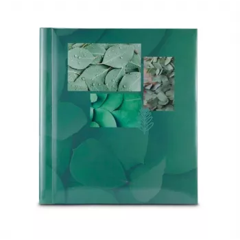 Nuotraukų albumas HAMA Singo II Žalias — spiralinis įrišimas, 20 lapų, 280×310 mm