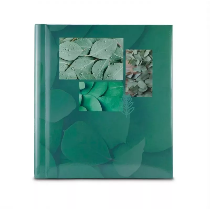 Nuotraukų albumas HAMA Singo II Žalias — spiralinis įrišimas, 20 lapų, 280×310 mm