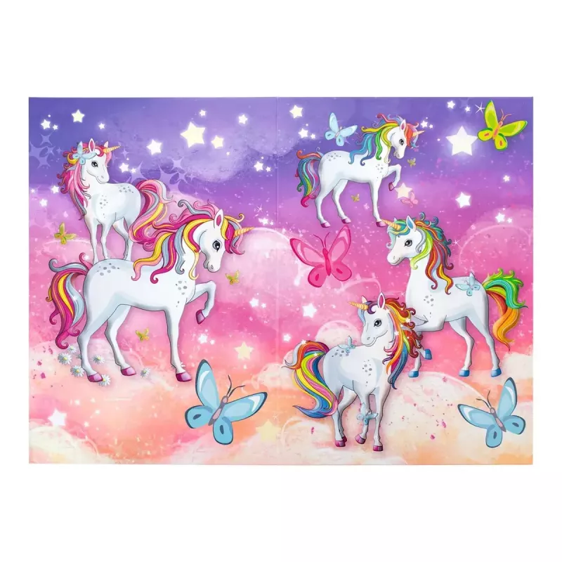 Šiukšlių dėžė Herma Unicorn 19738 Spalvingas dizainas Patvarios medžiagos