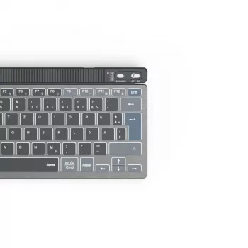 Hama WK-700 klaviatūra namams/biurui Bluetooth QWERTZ vokiška antracito, juoda, mėlyna