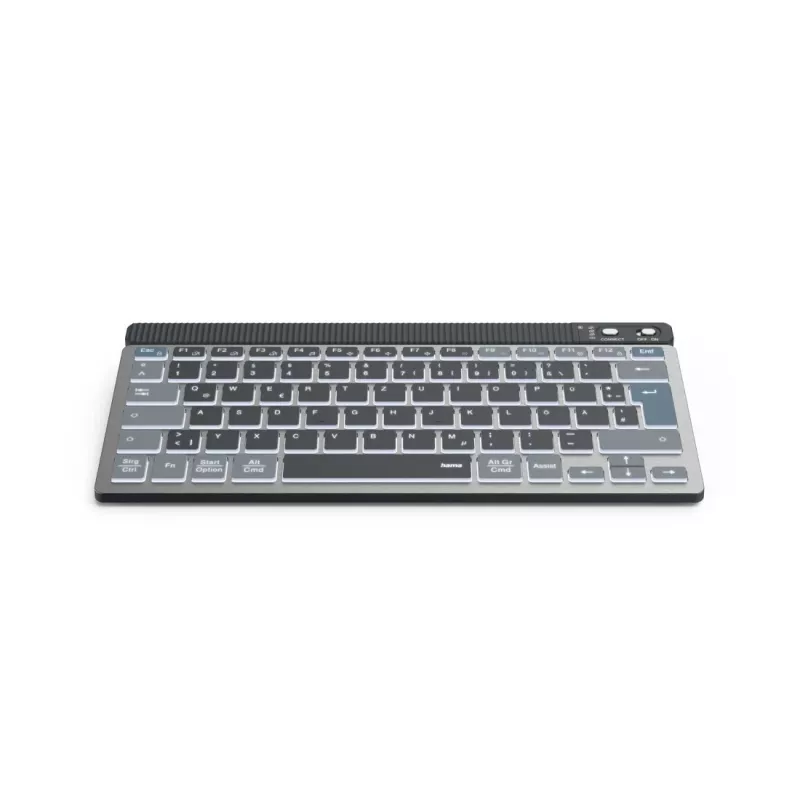 Hama WK-700 klaviatūra namams/biurui Bluetooth QWERTZ vokiška antracito, juoda, mėlyna