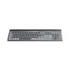 Hama WK-750 klaviatūra namams/biurui Bluetooth QWERTZ vokiečių k. antracito, juoda, mėlyna