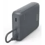 Hama „Travel“ maitinimo blokas su kabeliu, 10000 mAh, 2 išėjimai: 2x USB-C, antracito spalvos
