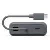 Hama „Travel“ maitinimo blokas su kabeliu, 10000 mAh, 2 išėjimai: 2x USB-C, antracito spalvos