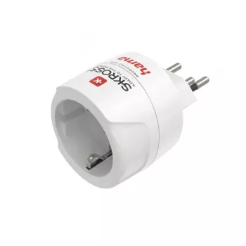Hama 00223484 maitinimo kištuko adapteris Type J Type C (Europlug) Baltas