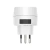 Hama 00223484 maitinimo kištuko adapteris Type J Type C (Europlug) Baltas