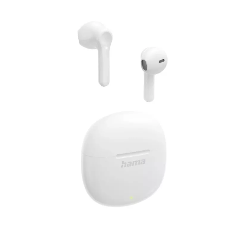 Hama Action One ausinės True Wireless Stereo (TWS) į ausis įdedamos Skambučiai/Muzika Bluetooth Balta