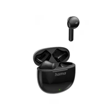 Hama Action One ausinės True Wireless Stereo (TWS) į ausis įdedamos Skambučiai / Muzika Bluetooth juoda