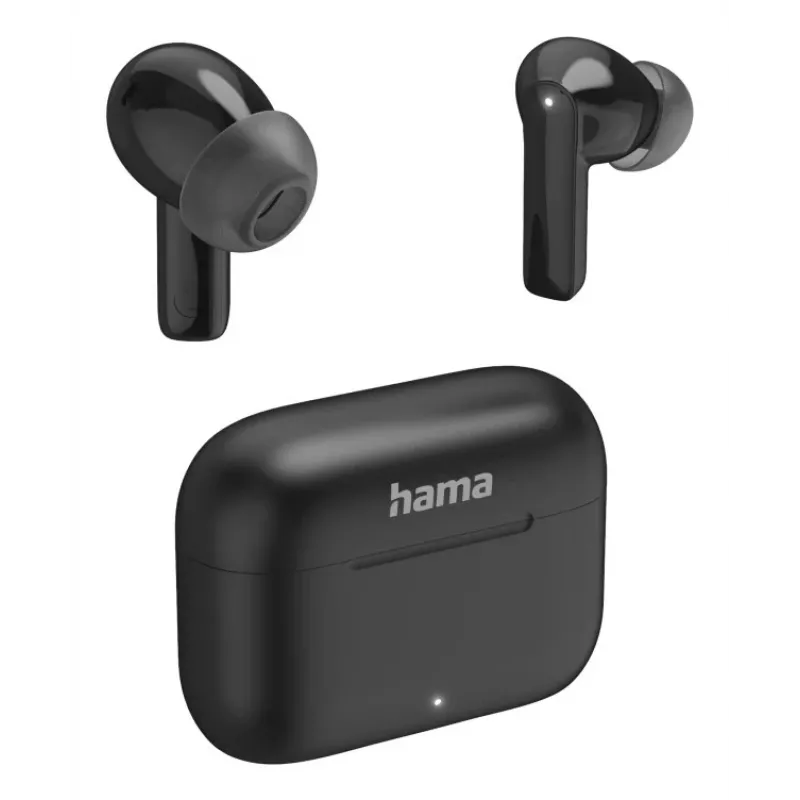 Hama Passion Clear II ausinės True Wireless Stereo (TWS) į ausis Skambučiai / Muzika Bluetooth Juoda