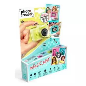 Skaitmeninis vaikiškas fotoaparatas Canal Toys Photo Creator CLK062 Geltonas su 0,96 colio LCD, MicroSD palaikymu, USB