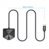 Manhattan USB-C ir USB-A kombinacijos dokas / šakotuvas, prievadai (4): USB-A (x2) ir USB-C (x2), 5 Gbps (USB 3.2 Gen1, dar vadinamas USB 3.0), kampinė forma, užtikrinanti lengvą prieigą prie prievadų, maitinama per USB (nereikia išorinio maitinimo šaltinio)