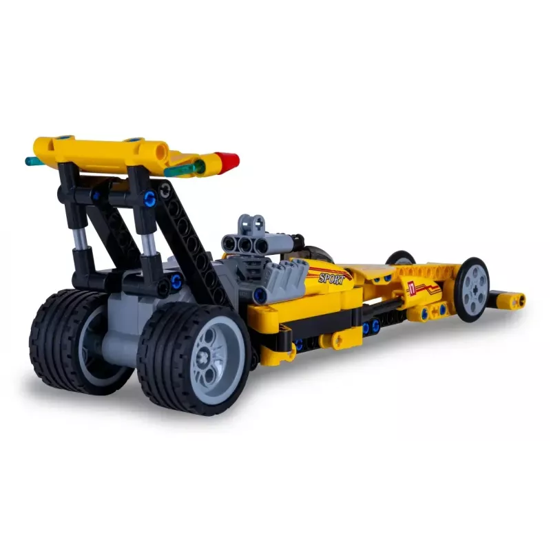 Drag Racing automobilis Jamara CaDA 402863 1:10 mastelio nuotolinio valdymo