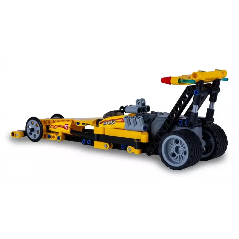 Drag Racing automobilis Jamara CaDA 402863 1:10 mastelio nuotolinio valdymo