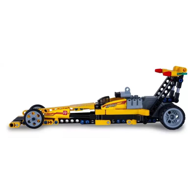 Drag Racing automobilis Jamara CaDA 402863 1:10 mastelio nuotolinio valdymo