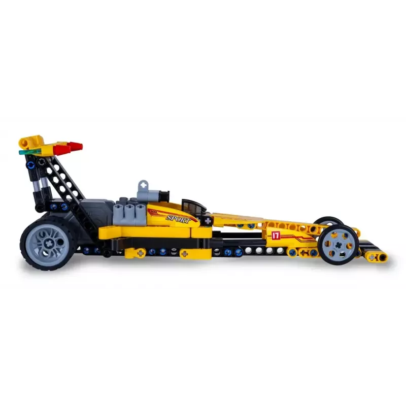 Drag Racing automobilis Jamara CaDA 402863 1:10 mastelio nuotolinio valdymo