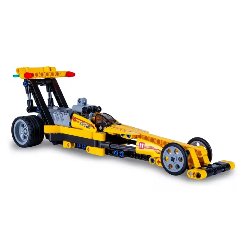 Drag Racing automobilis Jamara CaDA 402863 1:10 mastelio nuotolinio valdymo