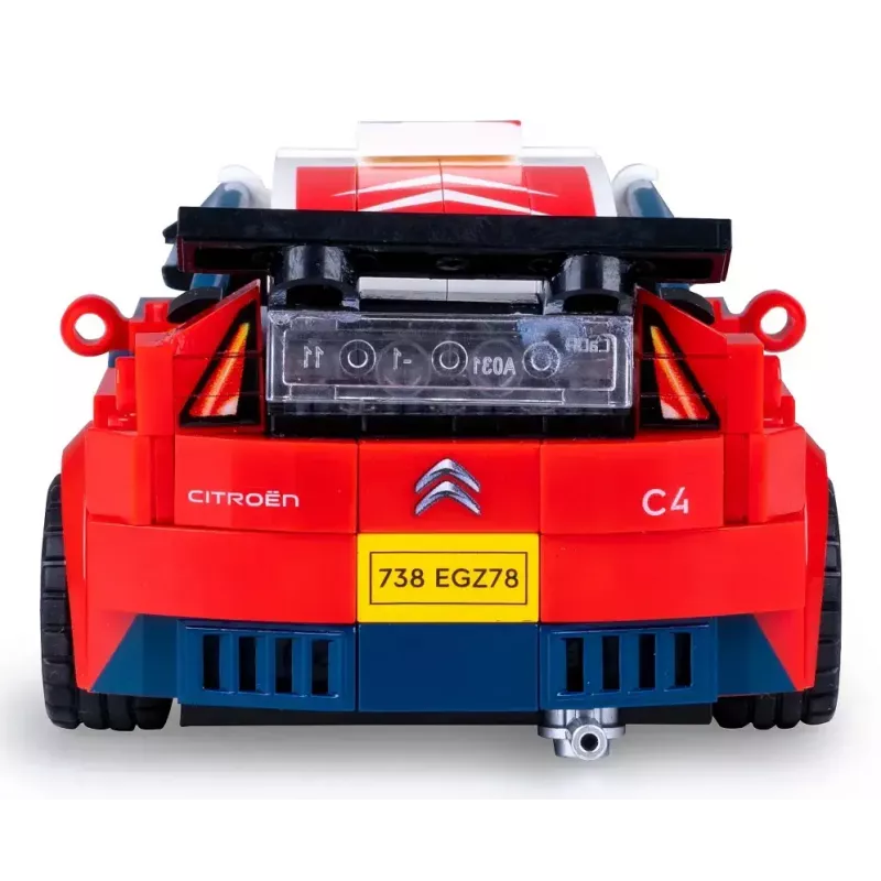 Jamara CaDA 2008 Citroën C4 WRC 1:10 mastelio RC automobilis 2,4 GHz