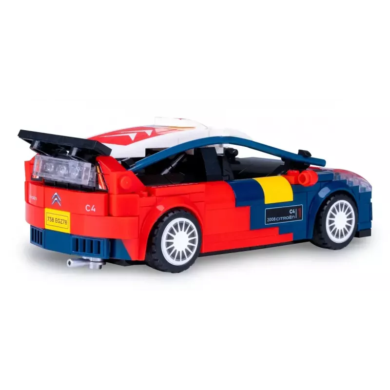 Jamara CaDA 2008 Citroën C4 WRC 1:10 mastelio RC automobilis 2,4 GHz