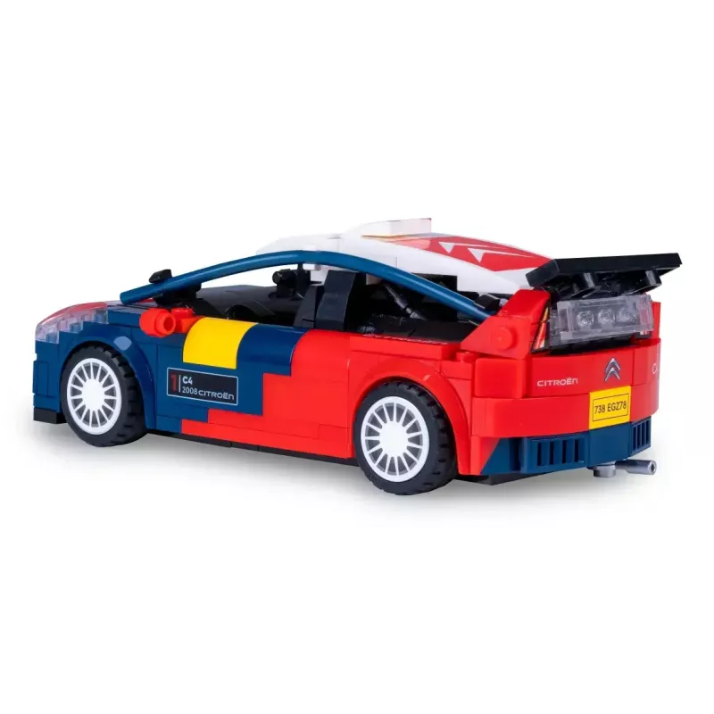 Jamara CaDA 2008 Citroën C4 WRC 1:10 mastelio RC automobilis 2,4 GHz