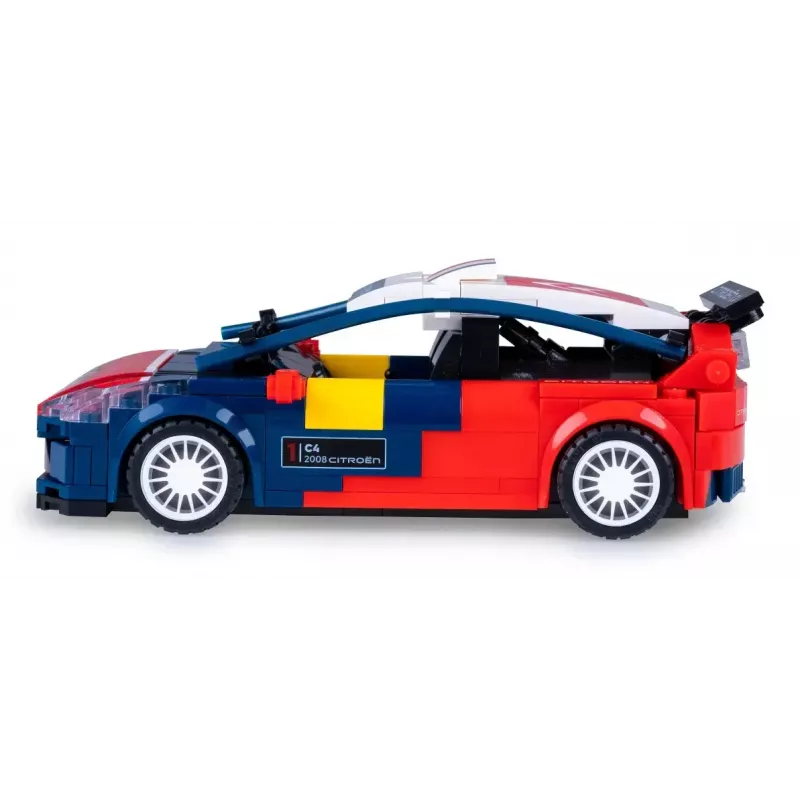 Jamara CaDA 2008 Citroën C4 WRC 1:10 mastelio RC automobilis 2,4 GHz