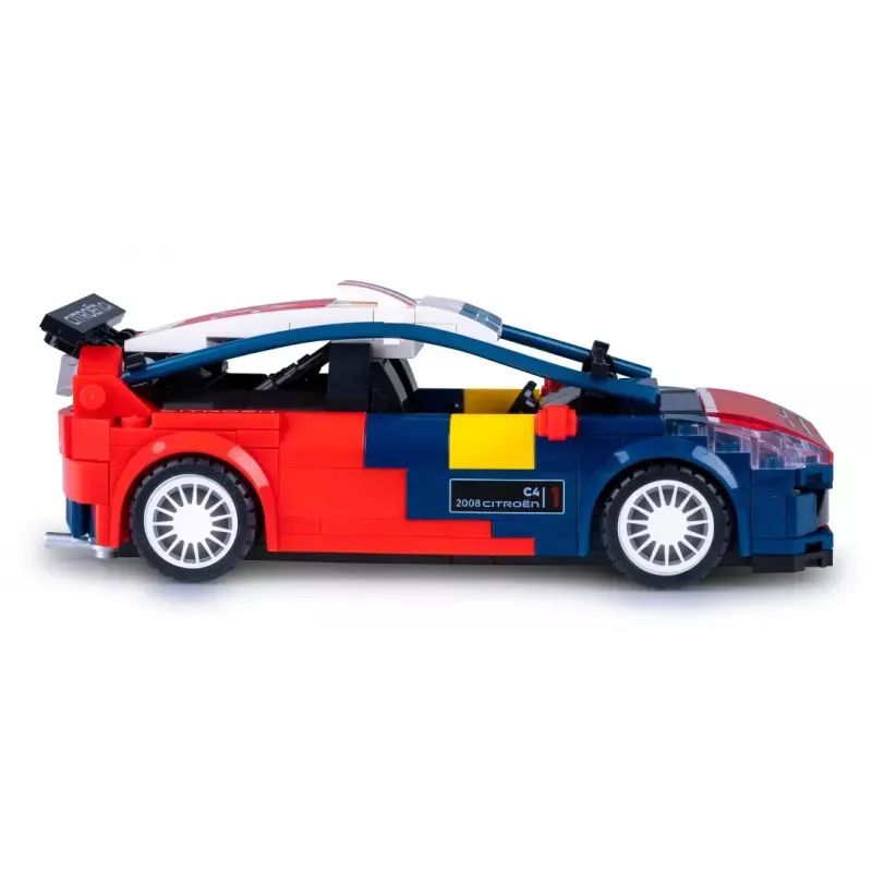 Jamara CaDA 2008 Citroën C4 WRC 1:10 mastelio RC automobilis 2,4 GHz