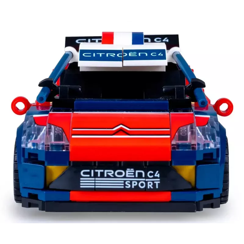 Jamara CaDA 2008 Citroën C4 WRC 1:10 mastelio RC automobilis 2,4 GHz