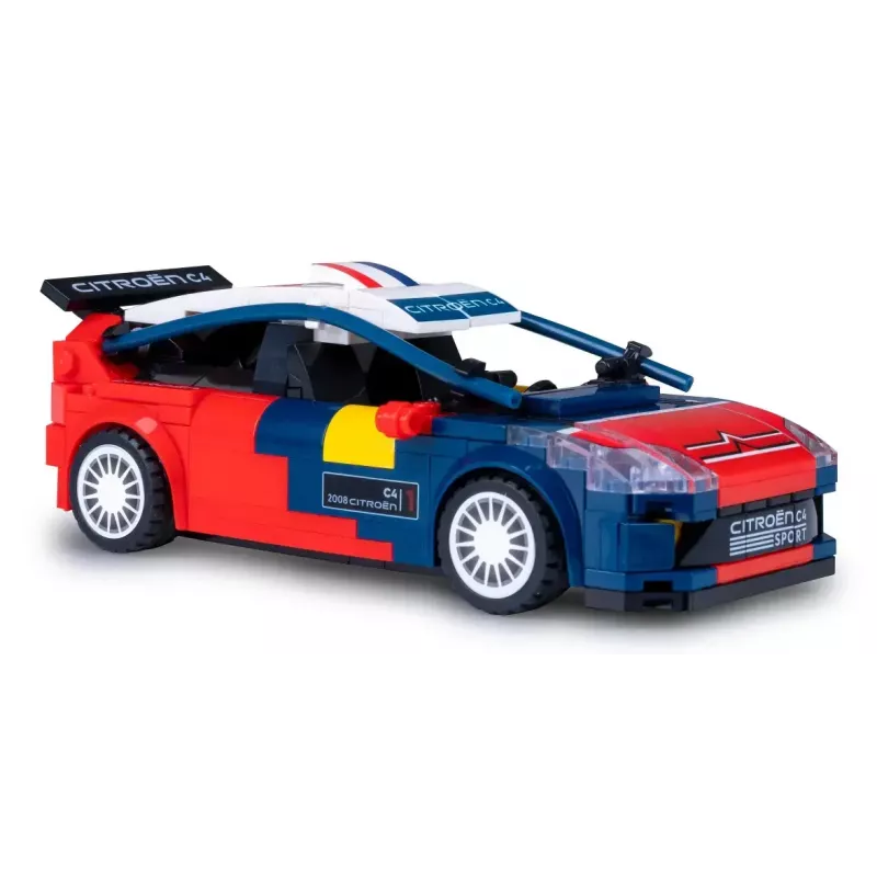 Jamara CaDA 2008 Citroën C4 WRC 1:10 mastelio RC automobilis 2,4 GHz