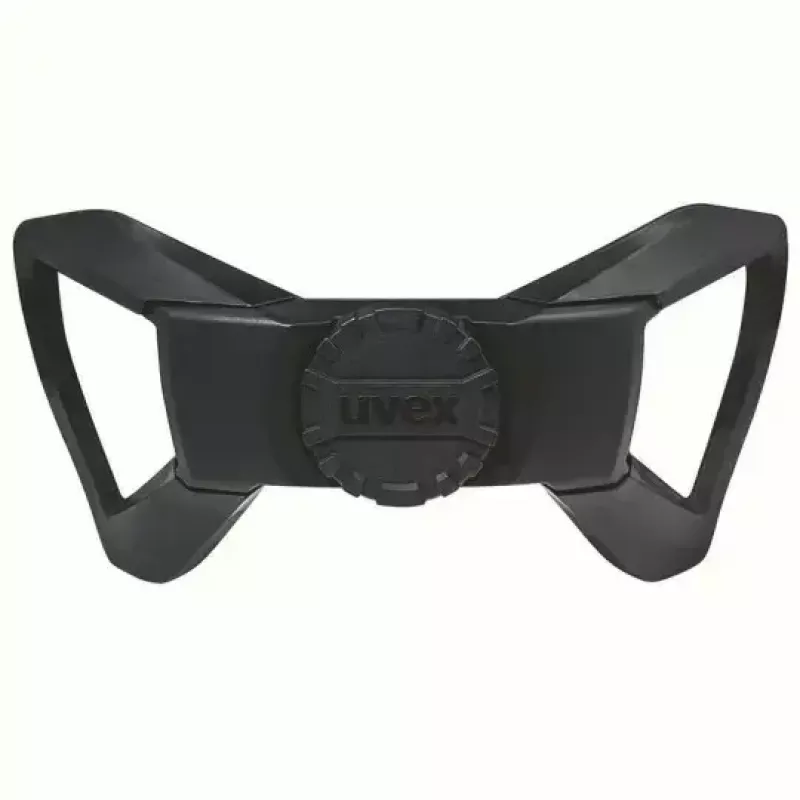 Apsauginis galvos apdangalas UVEX 9731333 — HDPE plastikas, raudonas, reguliuojamas 51–65 cm