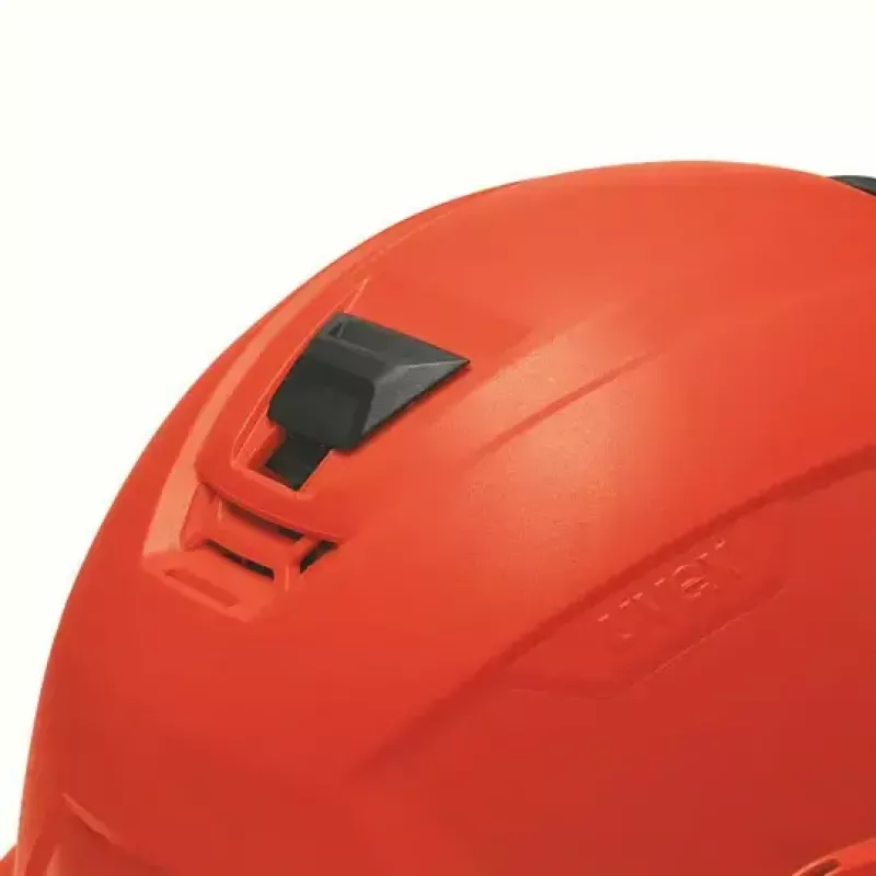 Apsauginis galvos apdangalas UVEX 9731333 — HDPE plastikas, raudonas, reguliuojamas 51–65 cm