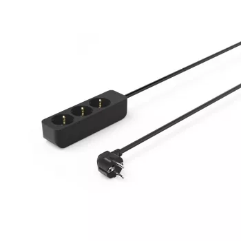 Hama 00223012 maitinimo prailgintuvas 1,4 m 3 kintamosios srovės lizdai (-ų) Vidaus naudojimui Juoda