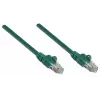 “Intellinet” tinklo kabelis, Cat6, 2 m, žalias, CCA, U/UTP, PVC, RJ45, auksuoti kontaktai, nesikabinanti apsauga, su apsauginiu gaubteliu, garantija visam naudojimo laikui