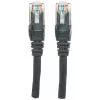 Intellinet tinklo komutacinis kabelis, Cat6, 1,5 m, juodas, CCA, U/UTP, PVC, RJ45, auksuoti kontaktai, nesipainiojanti apsauga, su antgaliu, garantija visam tarnavimo laikui