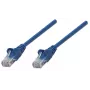 Intellinet tinklo komutacinis kabelis, Cat6, 1,5 m, mėlynas, CCA, U/UTP, PVC, RJ45, auksu dengti kontaktai, neužkabinamas, su apsauginiu gaubteliu, garantija visam eksploatacijos laikui