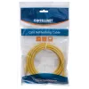 Intellinet tinklo kabelis, Cat6, 1 m, geltonas, CCA, U/UTP, PVC, RJ45, auksuoti kontaktai, neužkabinamas, su apsaugine mova, garantija visam naudojimo laikui