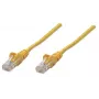 Intellinet tinklo komutacinis kabelis, Cat5e, 2 m, geltonas, CCA, U/UTP, PVC, RJ45, paauksuoti kontaktai, nesukabinamas, su apsaugine būsena, garantija visam eksploatavimo laikui