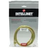 Intellinet tinklo komutacinis kabelis, Cat5e, 2 m, geltonas, CCA, U/UTP, PVC, RJ45, paauksuoti kontaktai, nesukabinamas, su apsaugine būsena, garantija visam eksploatavimo laikui
