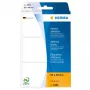 Adresų etiketės HERMA vientisos vėduoklinės 95x48 mm baltas popierius matinis 250 vnt.