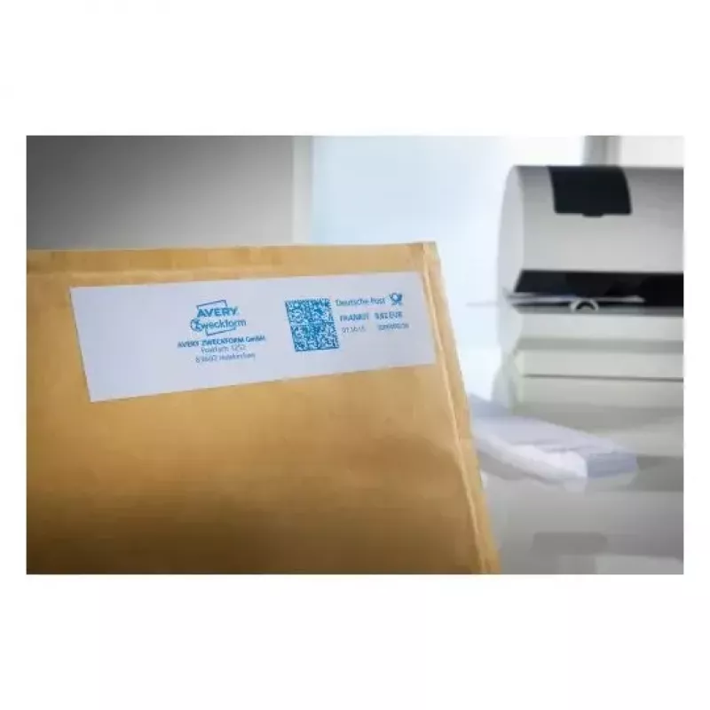 Lipnios etiketės Stačiakampis AVERY 3434