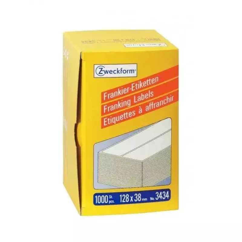 Lipnios etiketės Stačiakampis AVERY 3434