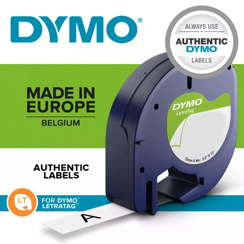 DYMO LetraTag ® 100T - Etikečių spausdintuvas QWZ, QWERTZ, Tiesioginis terminis / terminis perkėlimas, Pilka