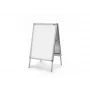 Nobo Essence A2 A formos šaligatvio ženklas, sidabrinis, aliuminis, 485 mm, 850 mm