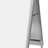 Nobo Essence A2 A formos šaligatvio ženklas, sidabrinis, aliuminis, 485 mm, 850 mm