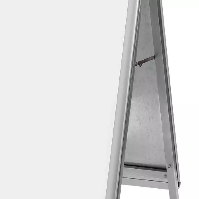 Nobo Essence A2 A formos šaligatvio ženklas, sidabrinis, aliuminis, 485 mm, 850 mm