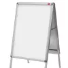 Nobo Essence A2 A formos šaligatvio ženklas, sidabrinis, aliuminis, 485 mm, 850 mm