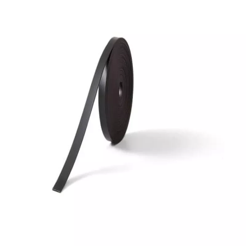 Nobo magnetinė juosta lentai 10 mm x 5 m, juoda, 10 mm, 1 vnt.