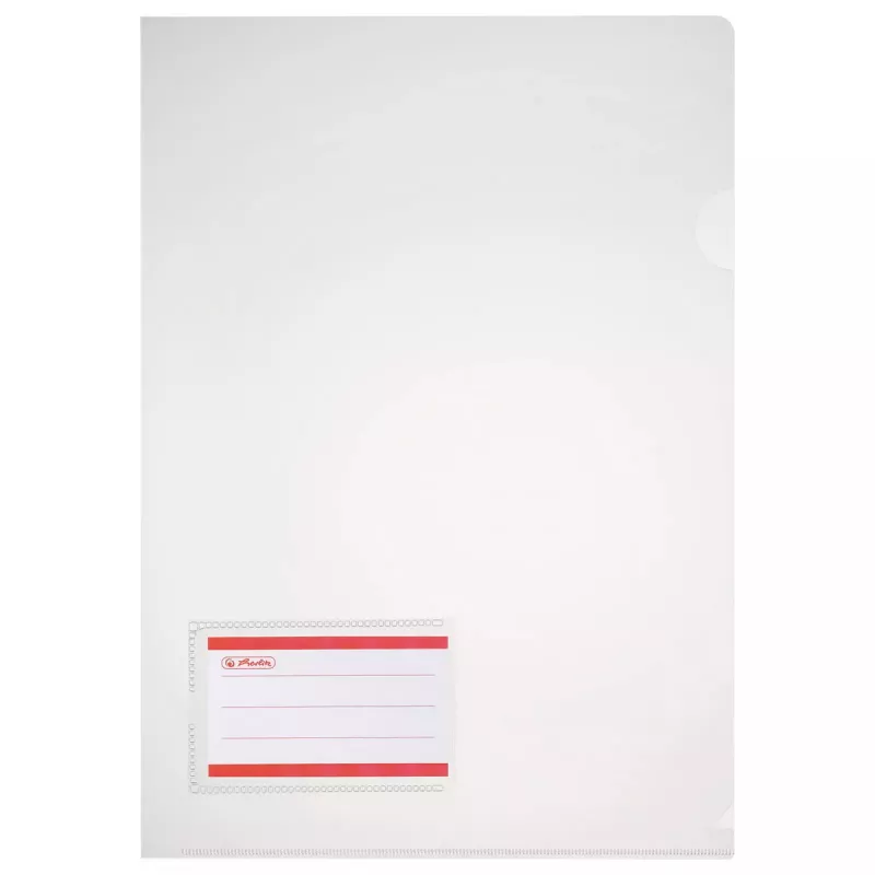 Aplankas Herlitz 10913804 Polipropilenas (PP) Skaidrus A4