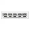 Manhattan 5 prievadų Fast Ethernet komutatorius, plastikinis, trijų metų garantija, dėžutė